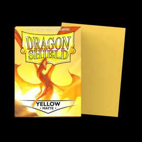 Dragon Shield Standard Matte Yellow Sleeves