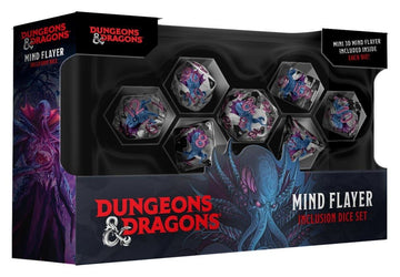 7-Set: D&D: Resin: Monsters: Mind Flayer Inclusion
