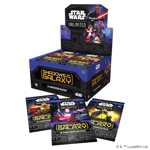 Star Wars: Unlimited Shadows of the Galaxy Booster Display (24) PRE ORDER