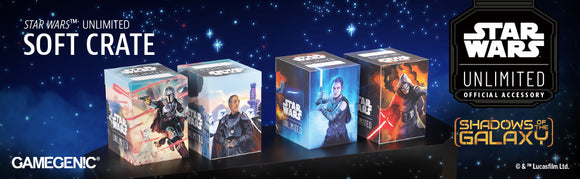 Gamegenic Star Wars: Unlimited Soft Crate - Rey/Kylo Ren PRE ORDER