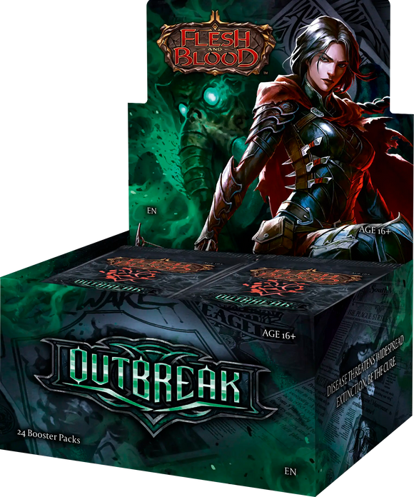 Pre-Order: Flesh and Blood TCG - Outbreak Booster Display
