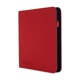 Zip Binder - Fire Red: 12 Pocket