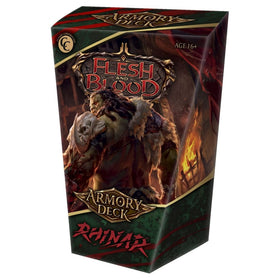 Pre - Order Flesh and Blood TCG - Armory Deck Rhinar