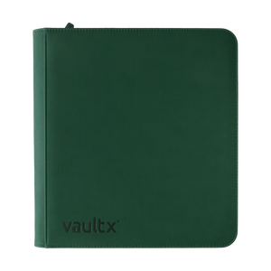 VaultX -Zip Binder 12-Pocket - Green