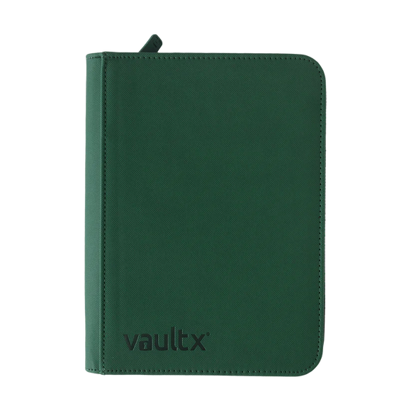 VaultX -Zip Binder 4-Pocket - green