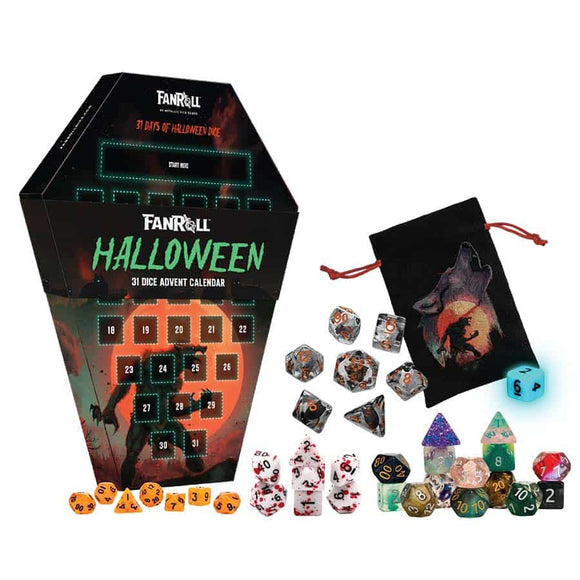 FANROLL: DICE GOBLIN: HALLOWEEN ADVENT CALENDAR 2026