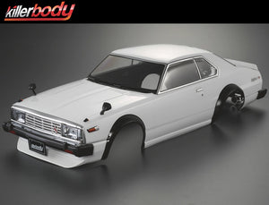 Killerbody Nissan Skyline 2000 Turbo GT-ES Finished 195mm bodyshell - White