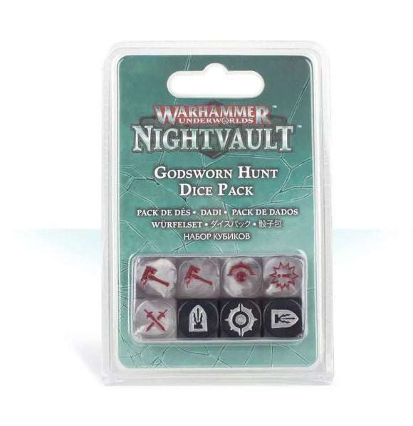 Warhammer Underworlds - Nightvault - Godsworn Hunt Dice Pack - OOP