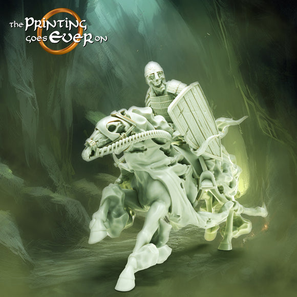 Ghost Knight B - The Printing Goes Ever On - Great for use with MESBG, D&D, RPG's....