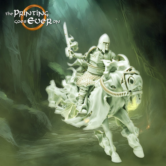 Ghost Knight C - The Printing Goes Ever On - Great for use with MESBG, D&D, RPG's....
