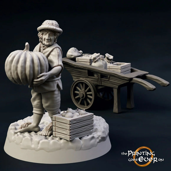 Halfling Costermonger - MESBG Miniature - The Printing Goes Ever On - Chapter 2