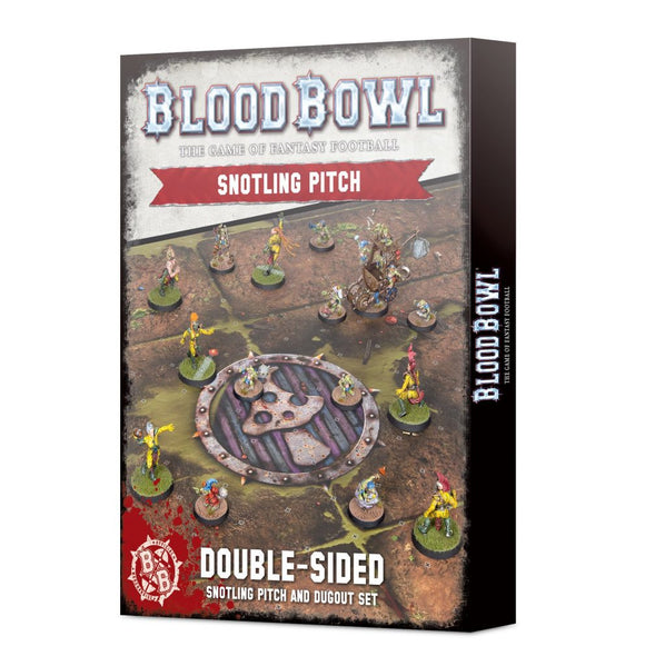 Blood Bowl Snotling Team Pitch & Dugouts