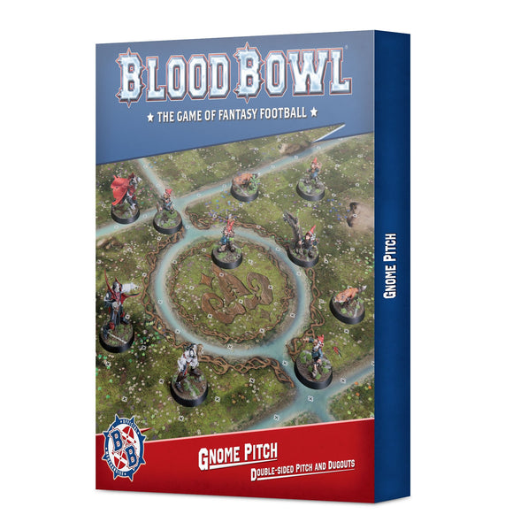 Bloodbowl - Gnome Pitch and Dugouts