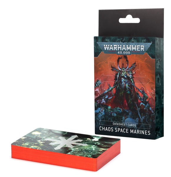 Chaos Space Marines -  Datasheet Cards