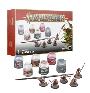 Age Of Sigmar: Skaven + Paint Set