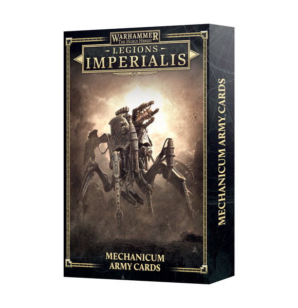 Legions Imperialis: MECHANICUM ARMY LIST CARDS