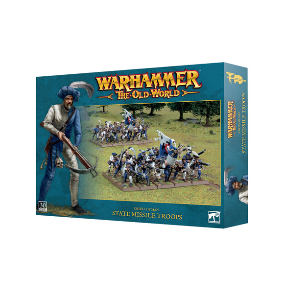 Warhammer The Old World: Empire of Man: State Missiles Troops