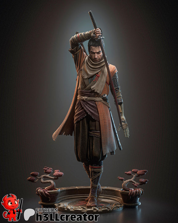 Wolf - Sekiro: Shadow Die - Resin Statue - Display Figurine