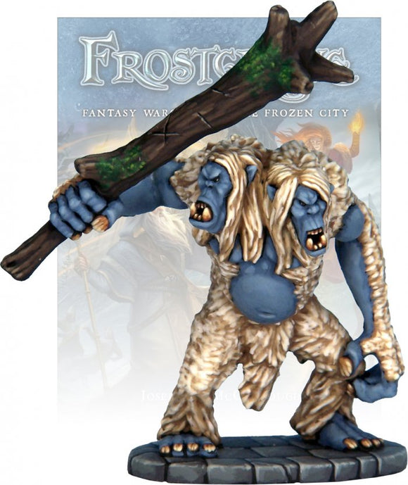 Frostgrave -FGV317 - Two Headed Snow Troll