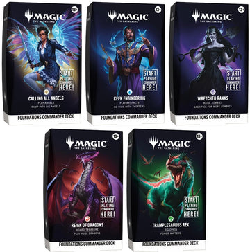 Pre-Order: Magic: The Gathering - Reality Fracture Foundations Starter Commander Deck