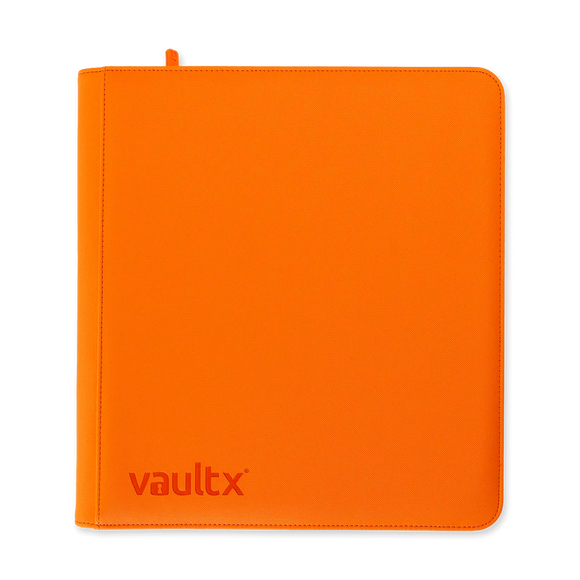 VaultX -Zip Binder 12-Pocket - Just Orange