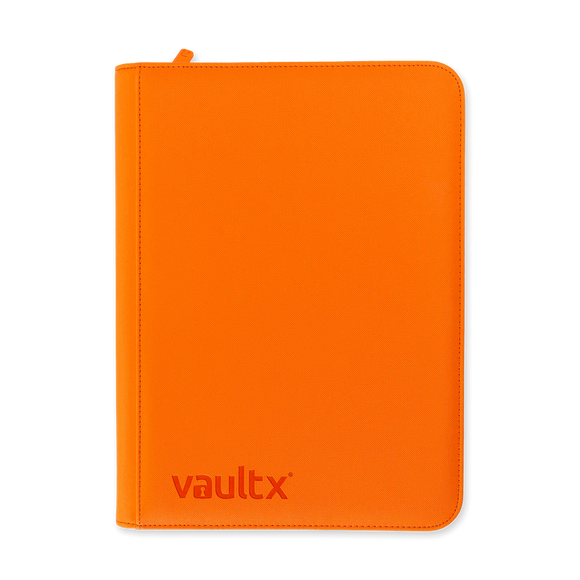 VaultX -Zip Binder 9-Pocket - Just Orange
