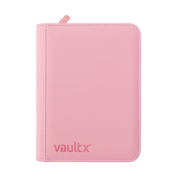 VaultX -Zip Binder 4-Pocket - Pink