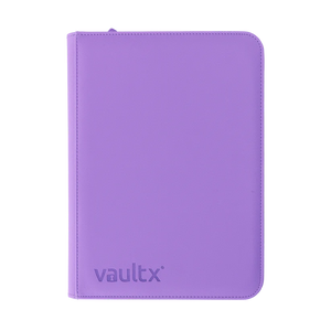VaultX -Zip Binder 9-Pocket - just Purple