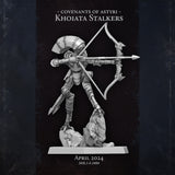 Covenants of Astyri - Khoiata Stalkers - Solwyte Studio - Great for use with D&D, RPG's....
