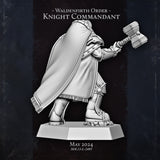 Waldenfirth Order - Knight Commandant - Solwyte Studio - Great for use with D&D, RPG's....