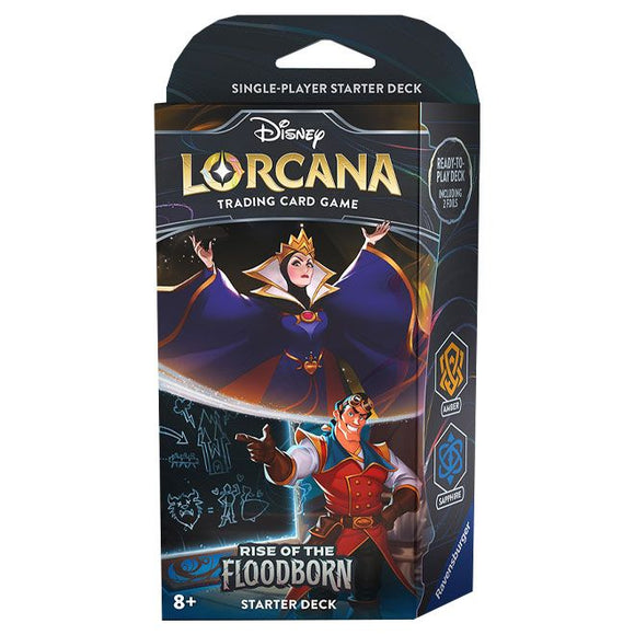 Lorcana - Rise Of The Floodborn - Starter Deck - The Queen & Gaston