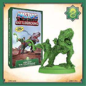 Masters of the Universe: Battleground - King Hsss with Tyrantisaurus - Brand New and Sealed
