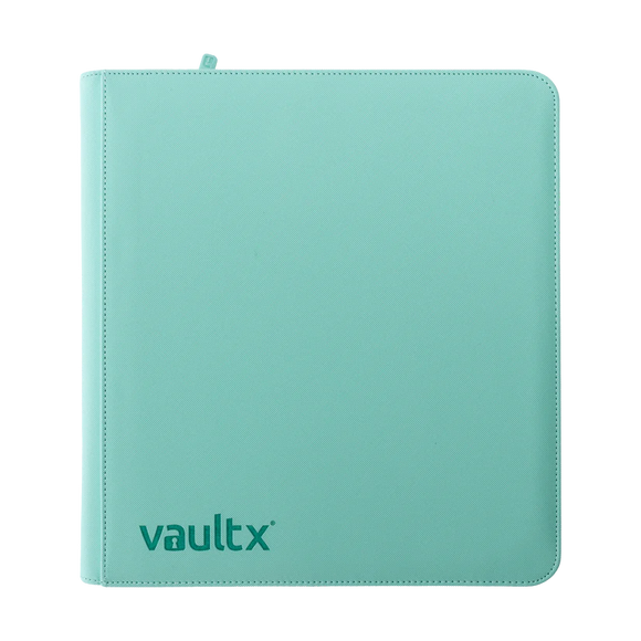 VaultX -Zip Binder 12-Pocket - Mint Green