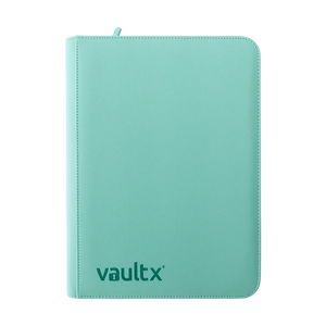 VaultX -Zip Binder 9-Pocket - Mint Green