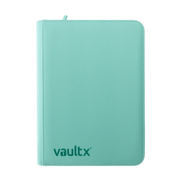 VaultX -Zip Binder 9-Pocket - Mint Green