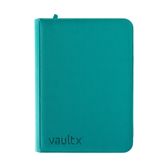 VaultX -Zip Binder 9-Pocket - Teal