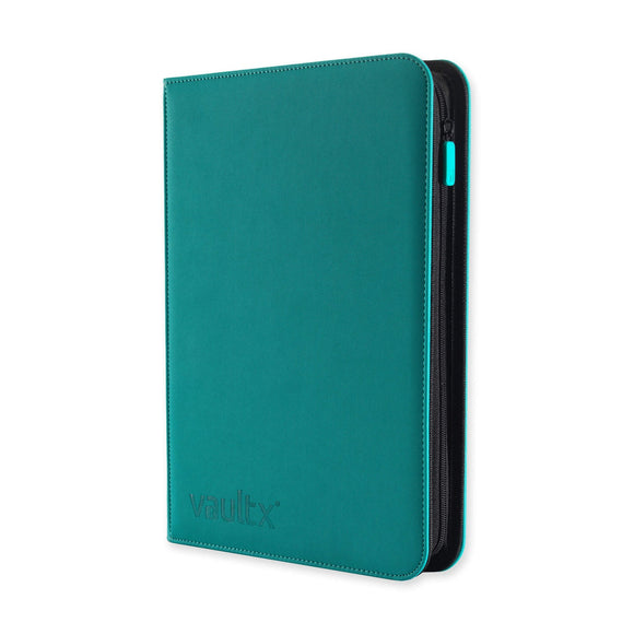 Zip Binder 9-Pocket: Ocean Blue