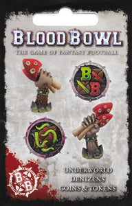 Blood Bowl - Underworld Denizens Coins & Tokens