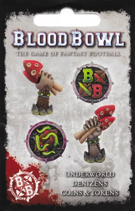 Blood Bowl - Underworld Denizens Coins & Tokens