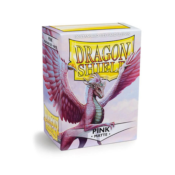 Dragon Shield Standard Matte Pink Sleeves