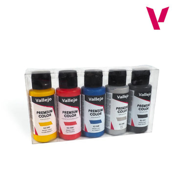 Vallejo:Airbrush Colors - Metallic Colors Paint Set