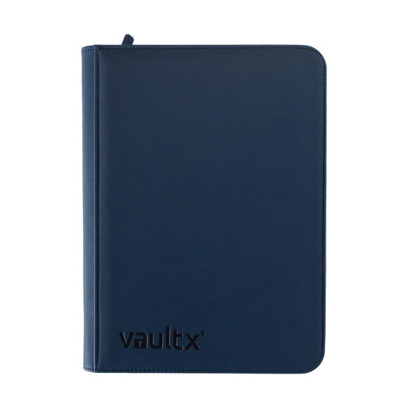 VaultX -Zip Binder 9-Pocket - Blue
