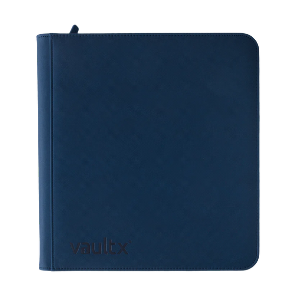 VaultX -Zip Binder 12-Pocket - Blue
