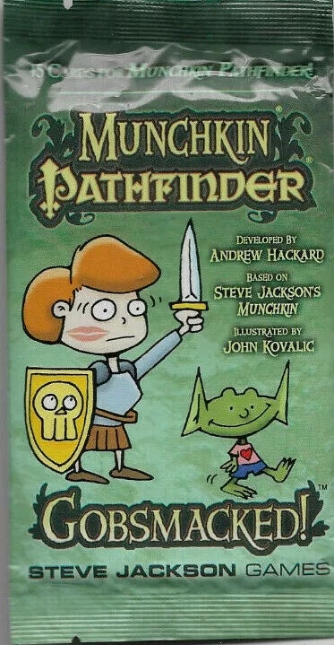 MUNCHKIN PATHFINDER - GOBSMACKED! BOOSTER EXPANSION -