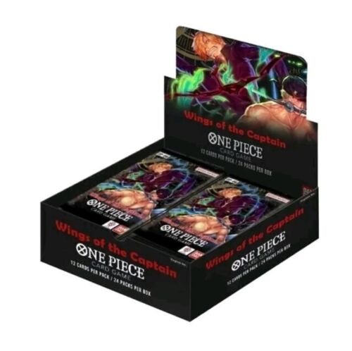 MAX 1 PER CUSTOMER One Piece Card Game: Booster Pack - Wings of the Captain (OP-06)