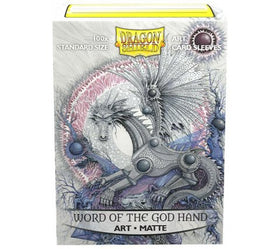 Dragon Shield Art Sleeves Matte Word of the God Hand