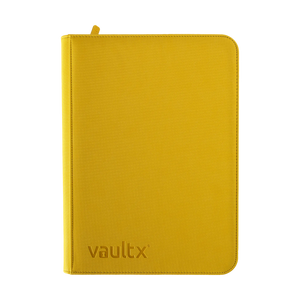 VaultX -Zip Binder 9-Pocket - Yellow