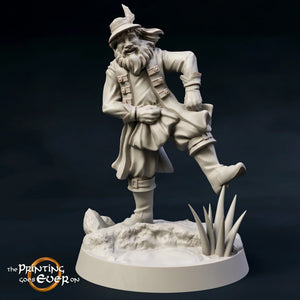 Thom the Bard - The Printing Goes Ever On - Great for use with MESBG, D&D, RPG's....