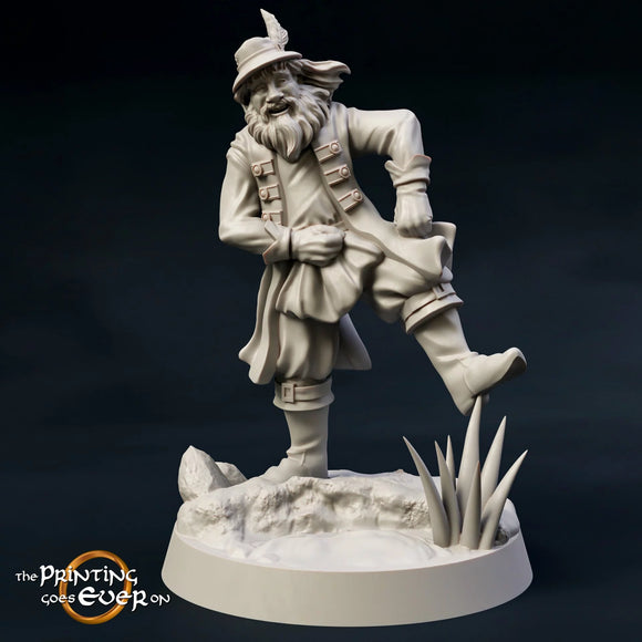 Thom the Bard - MESBG Miniature - The Printing Goes Ever On - Chapter 1