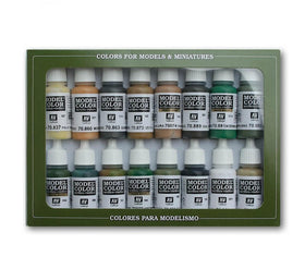 Vallejo: model color Set - colors for models & miniatures - WWII German